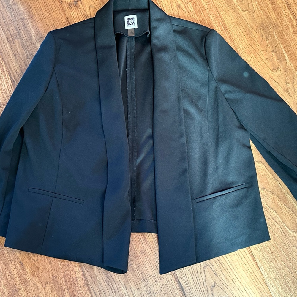 Black - Anne Klein Blazer - XL